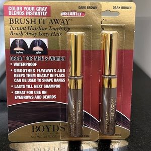 (2 NEW) NYC BOYDS Brush It Away Instant Hair Coverage Touch Up